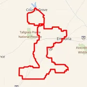 Mapa trasy